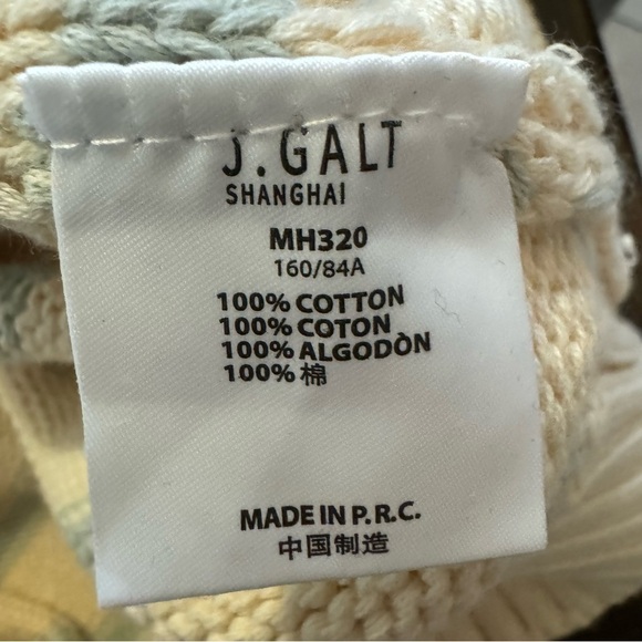 John Galt White & Grey Thin Striped Brianna Sweater - Picture 9 of 12